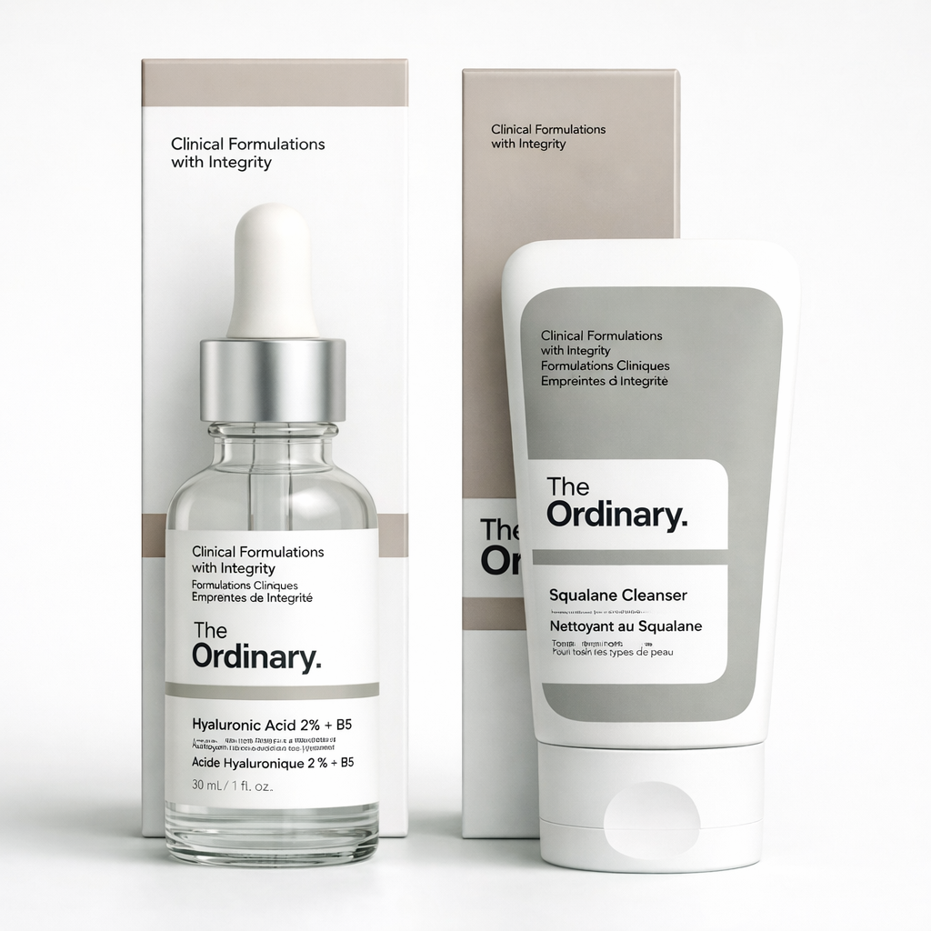 Serum Hidratante + Limpiador Facial - The Ordinary Duo